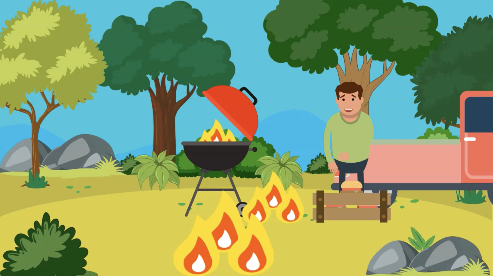 Mr. Udo Camp Stories By The Fire